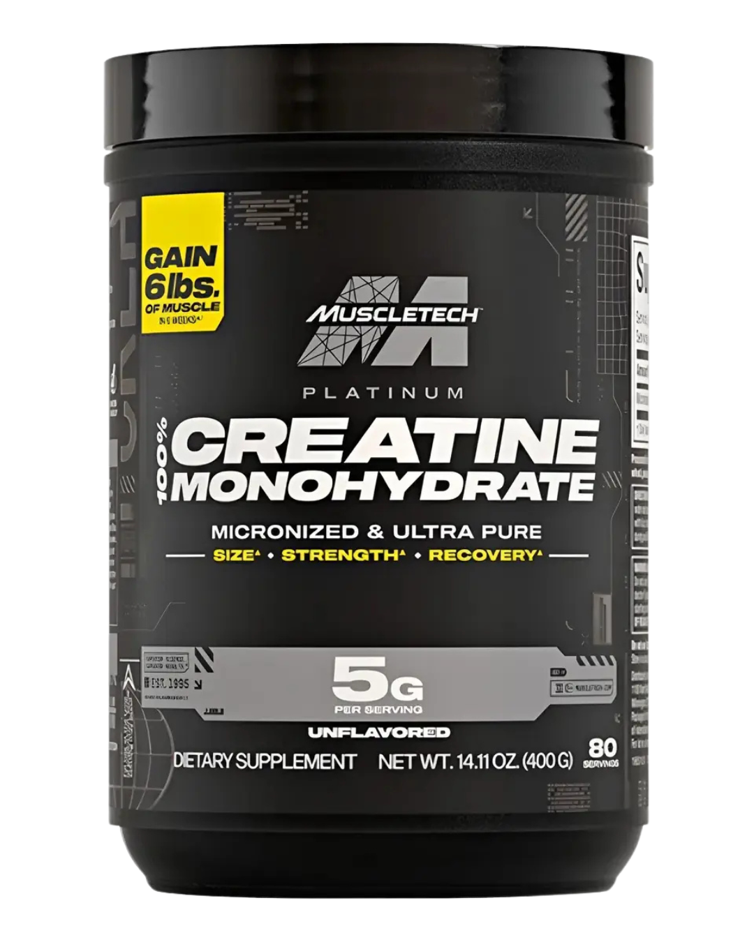 Creatina Platinum Muscletech 400g