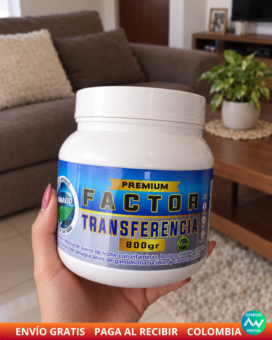 Factor Transferencia Premium Presentación de 800gr